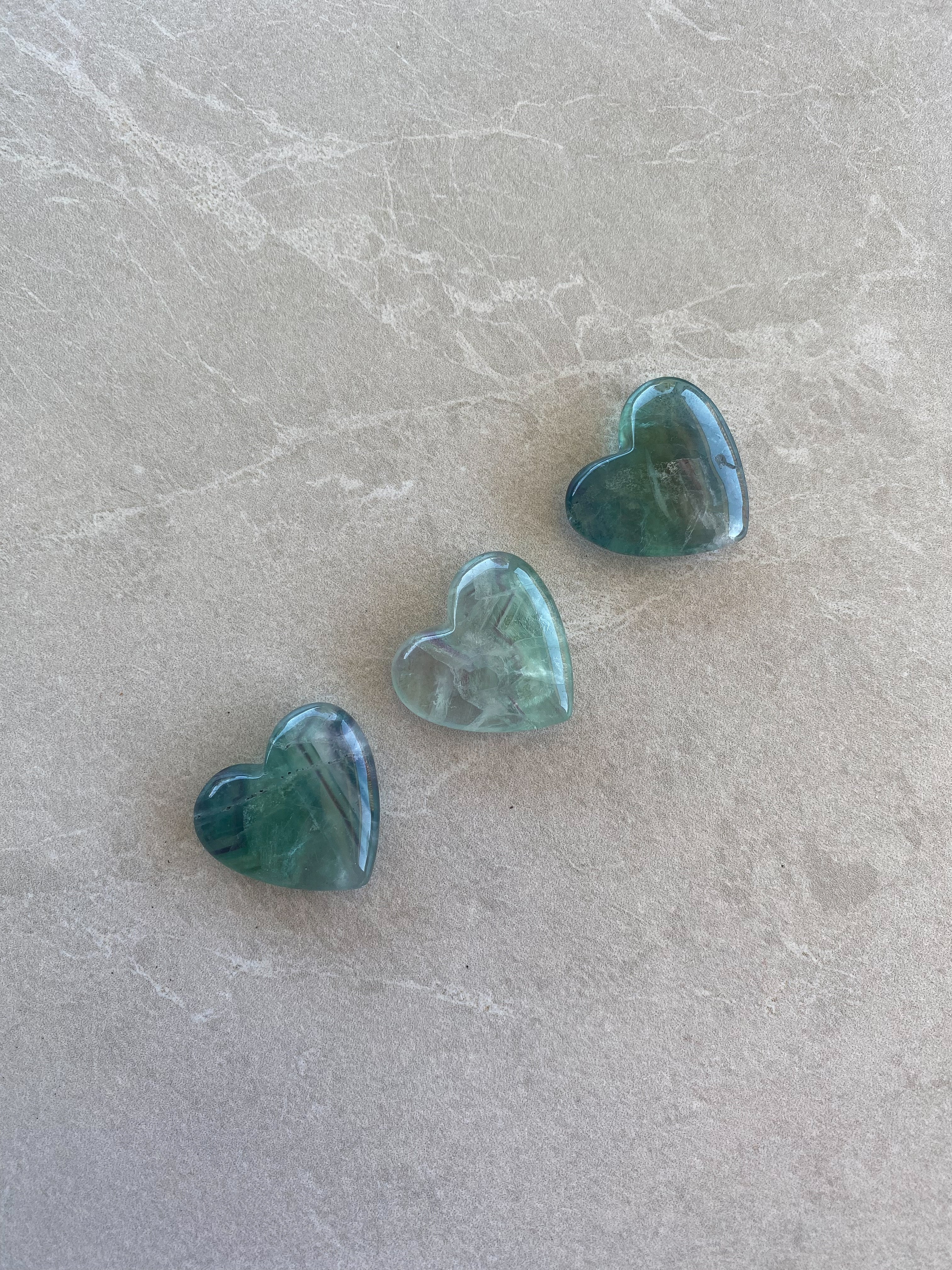 Green Fluorite Heart | Small