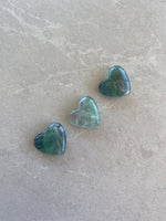 Load image into Gallery viewer, Green Fluorite Heart | Small
