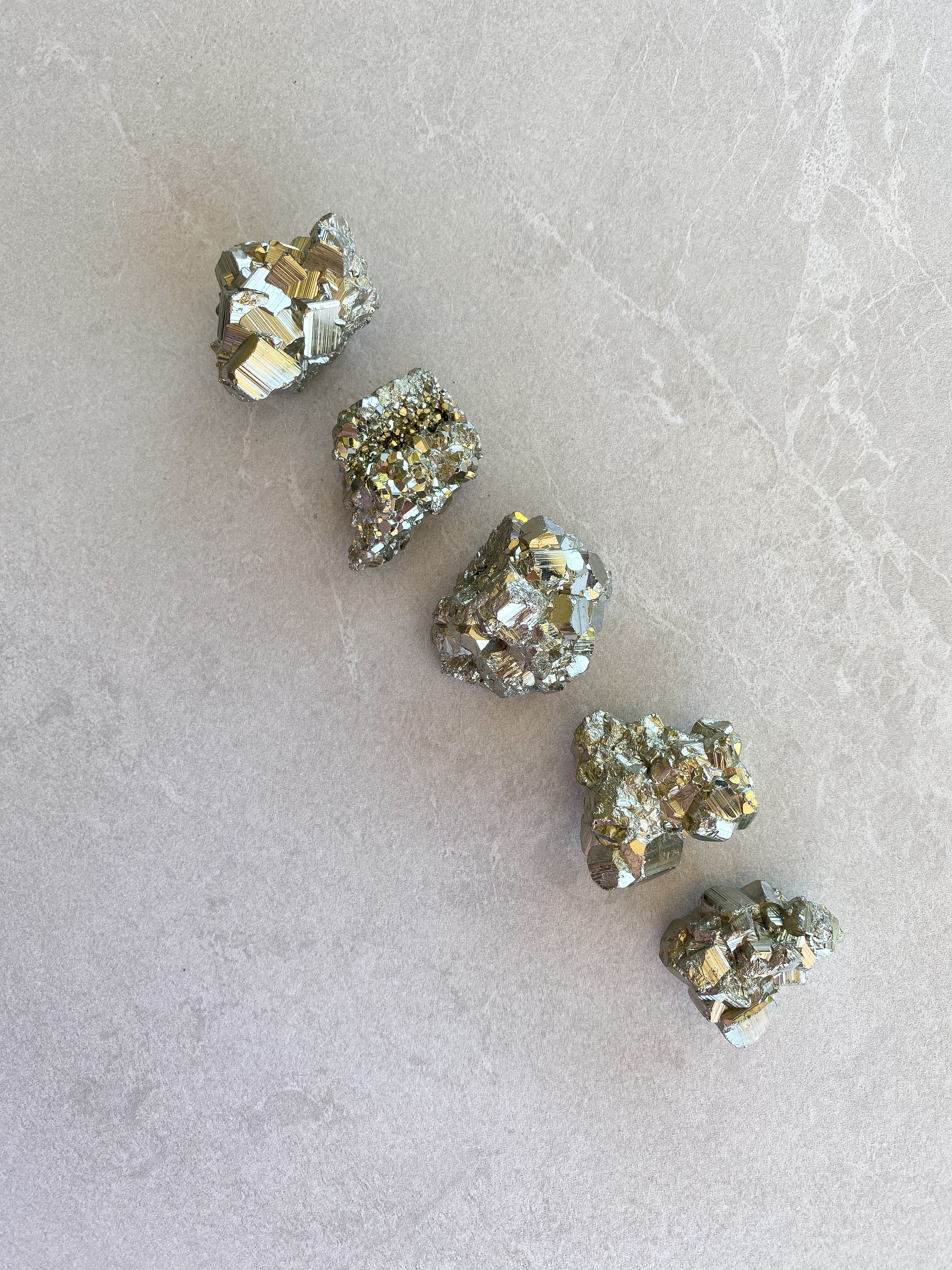 Pyrite A-Grade Cluster | Medium