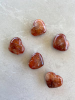 Load image into Gallery viewer, Carnelian Polished Heart | Small
