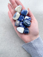Load image into Gallery viewer, Lapis Lazuli Tumble Stone
