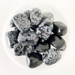 Load image into Gallery viewer, Snowflake Obsidian Tumble Stone

