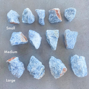 Blue Calcite Roughs