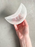 Load image into Gallery viewer, Selenite Moon Bowl | 11cm
