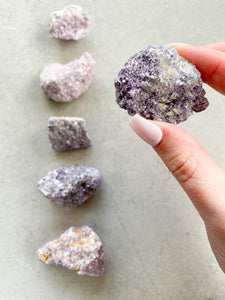Lepidolite Roughs | Small