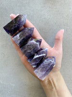 Load image into Gallery viewer, Amethyst Chevron Tower
