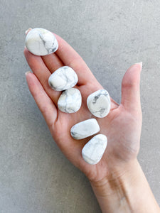 White Howlite Tumble Stone