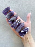 Load image into Gallery viewer, Amethyst Chevron Tower
