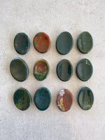Load image into Gallery viewer, Bloodstone Worry Stone | Small
