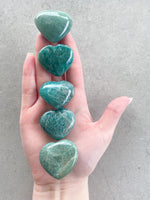 Load image into Gallery viewer, Amazonite Heart | Small
