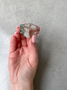 Crystal Sphere Stand | Acrylic Square