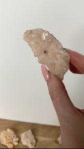 Pink Dolomite with Pyrite Cluster | L17