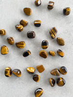 Load image into Gallery viewer, Tigers Eye Tumble Stone

